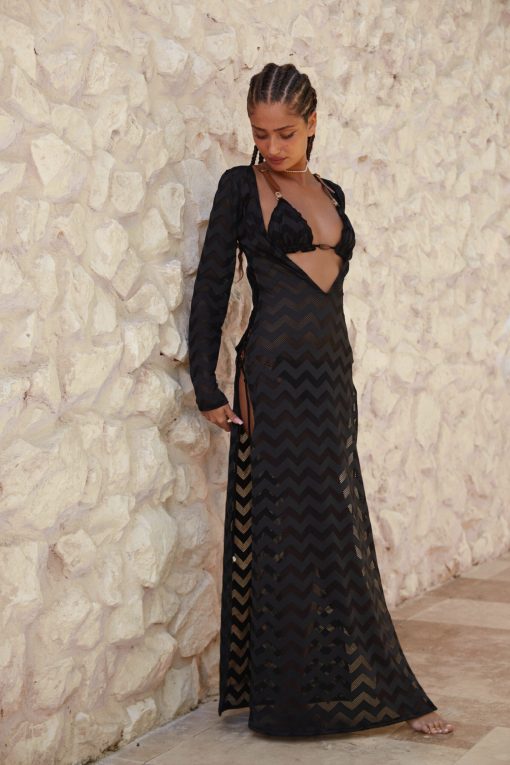 Zigzag maxi dress all colors