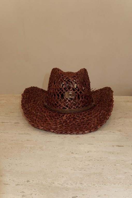 Dark malibu hat